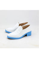 White PU Leather Shoes Halloween Carnival Cosplay Shoes