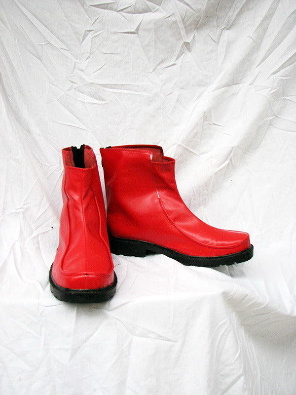 Touhou Project Fujiwara no Mokou Cosplay Boots Red