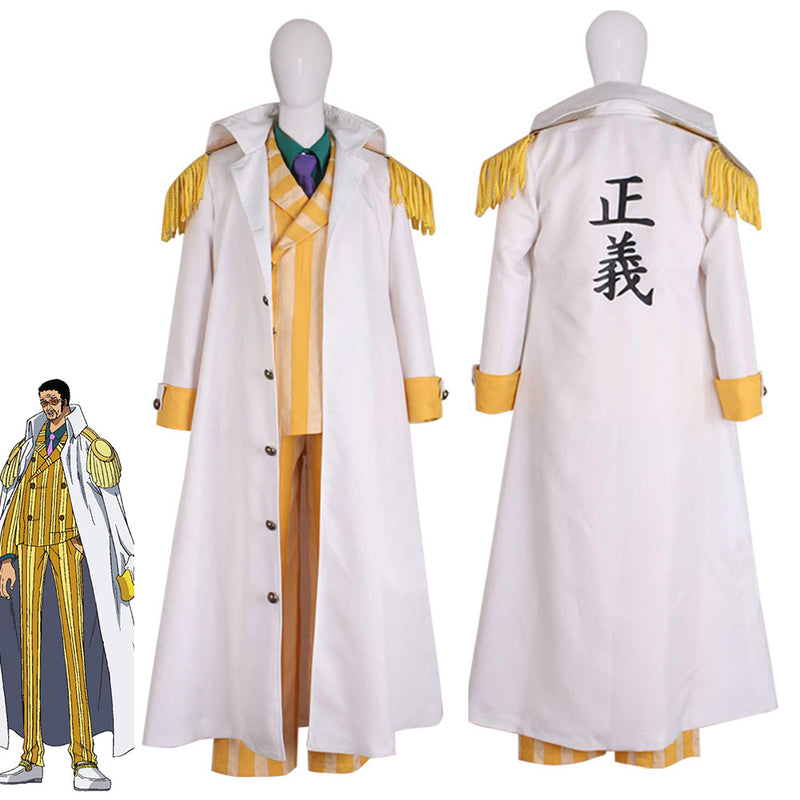 One Piece Borsalino Cosplay Costume Outfits Halloween Carnival Party S