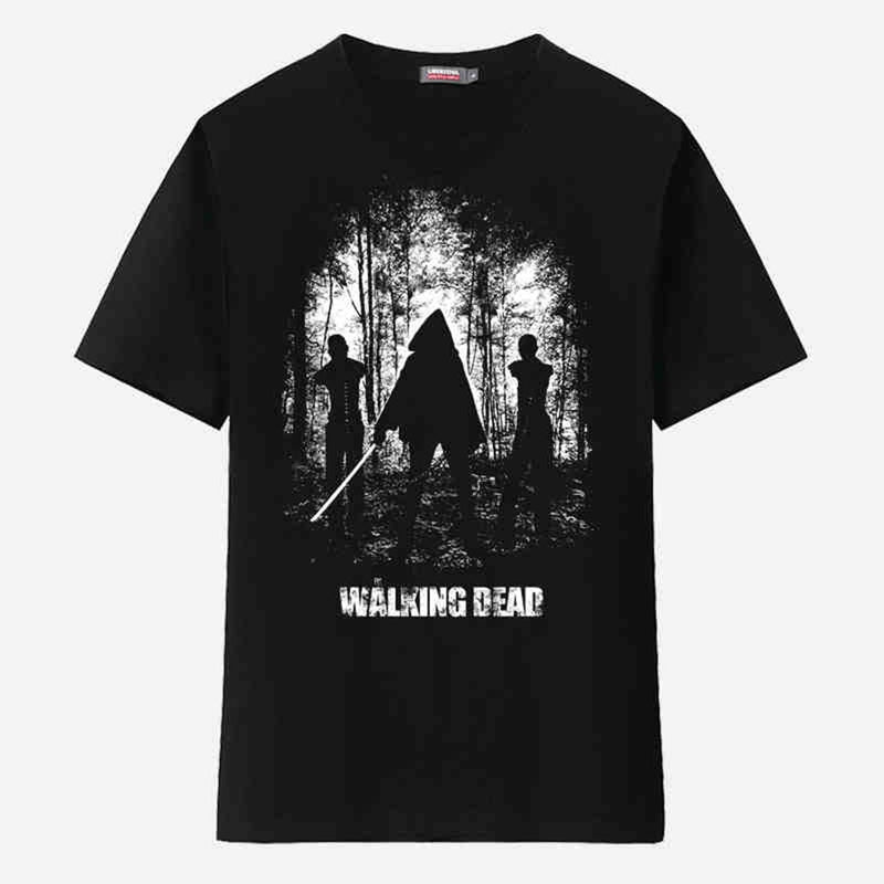The Walking Dead Michonne Walkers Men‘s T-Shirt