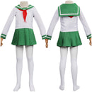 Higurashi Kagome Costume for Kids Children Christmas Cosplay Costume