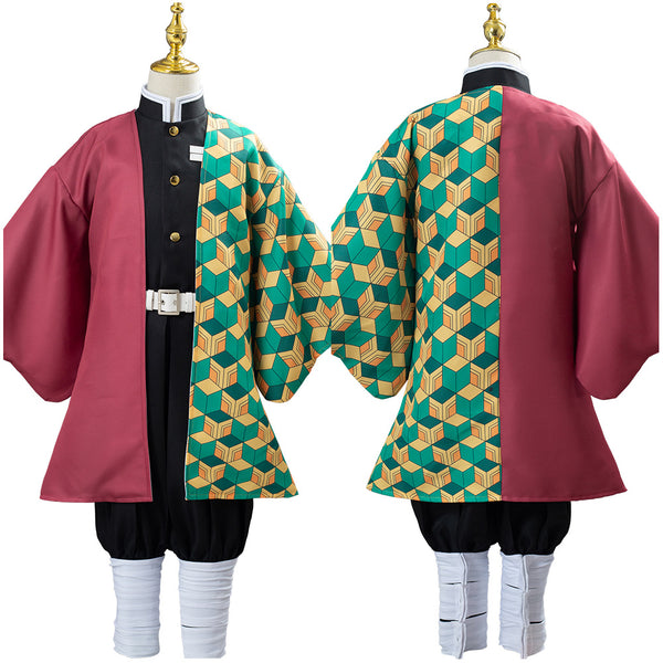 Kids Children Tomioka Giyuu Uniform Outfit Cosplay Costume