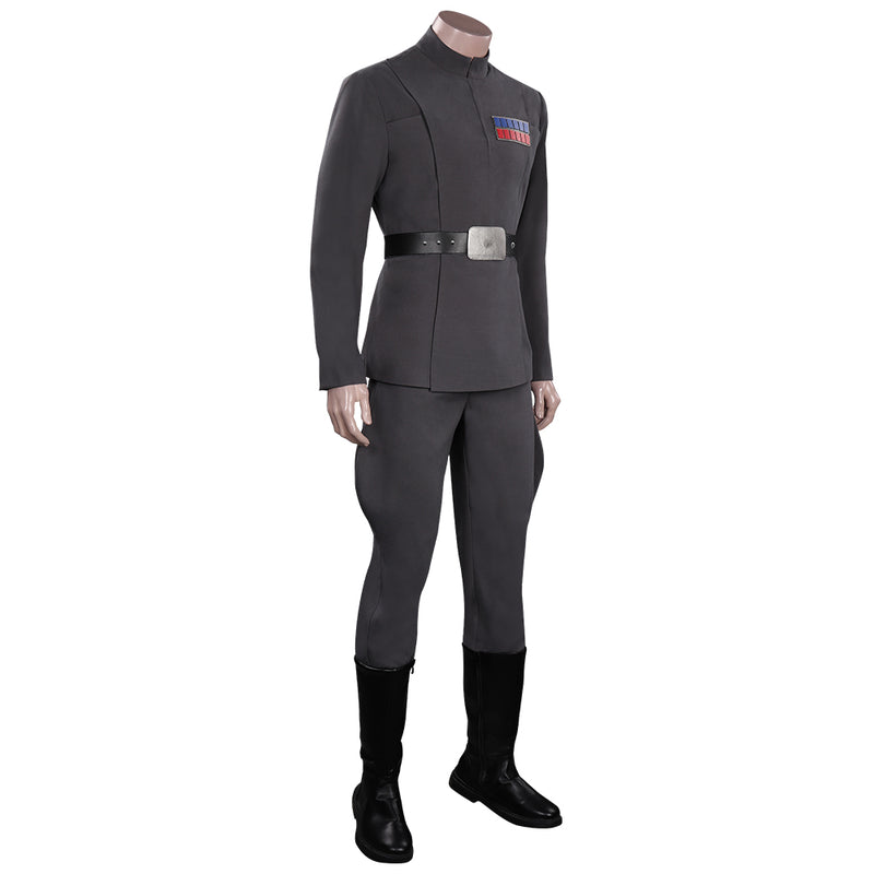 Wilhuff Tarkin Gray Cosplay Costume Outfits Halloween Carnival Suit