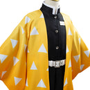 Agatsuma Zenitsu Infinity Castle Cosplay Costume for Kids Children