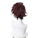 Kamado Tanjirou Infinity Castle Movie Cosplay Wig