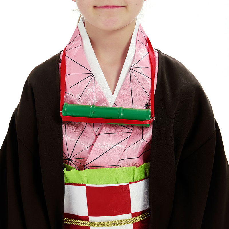 Kamado Nezuko Kids Kimono Anime Cosplay Costume