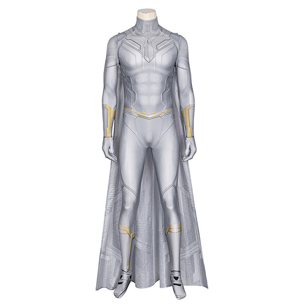 Wanda White Jumpsuit Outfits Halloween Carnival Suit Cosplay Costume