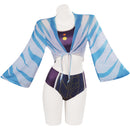 Star Wars Ahsoka Tano Cosplay Costume Swimsuit Shorts Cloak Outfits Halloween Carnival Party Suit