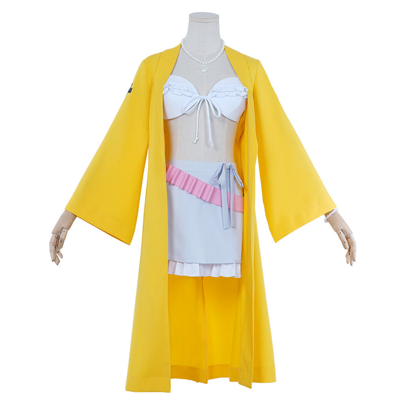 Danganronpa V3: Killing Harmony-Yonaga Angie Coat Belt Outfits Halloween Carnival Suit Cosplay Costume