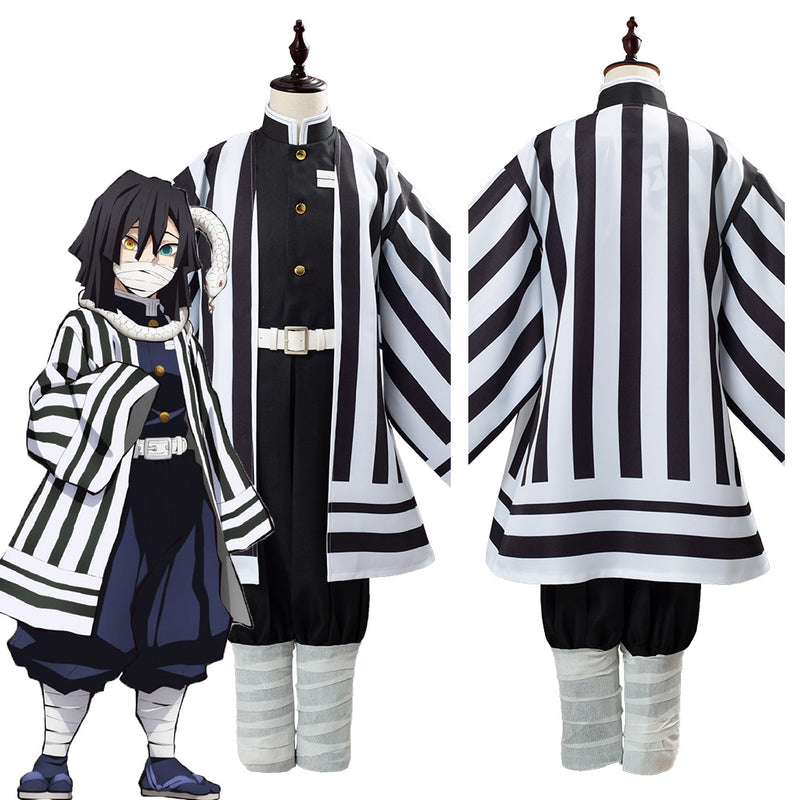 Anime   Iguro Obanai Uniform Outfit Cosplay Costume for Kids Children