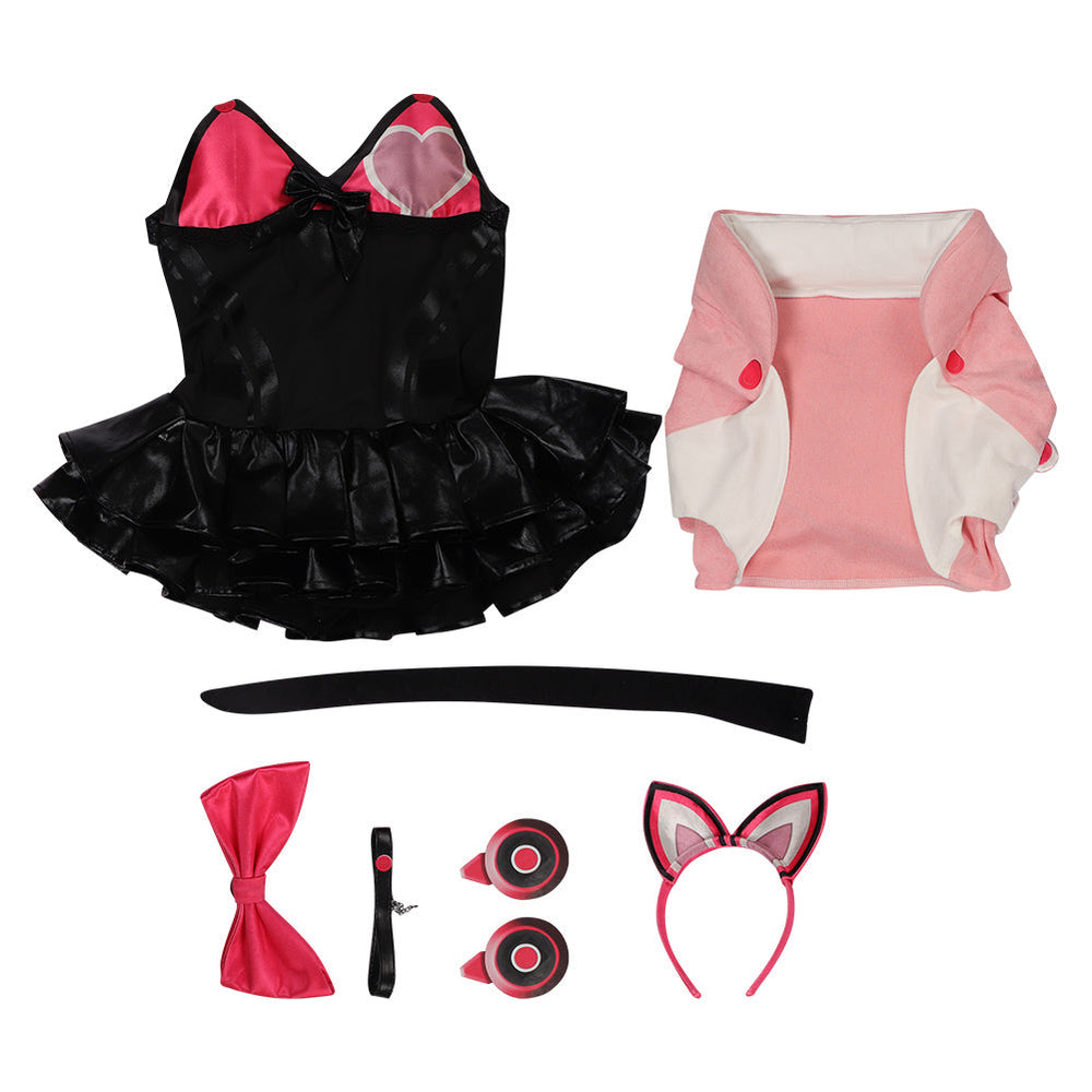 リンキーココ  ドレス Tekken 7 Lucky Chloe Sexy Cosplay Costume Outfits Halloween
