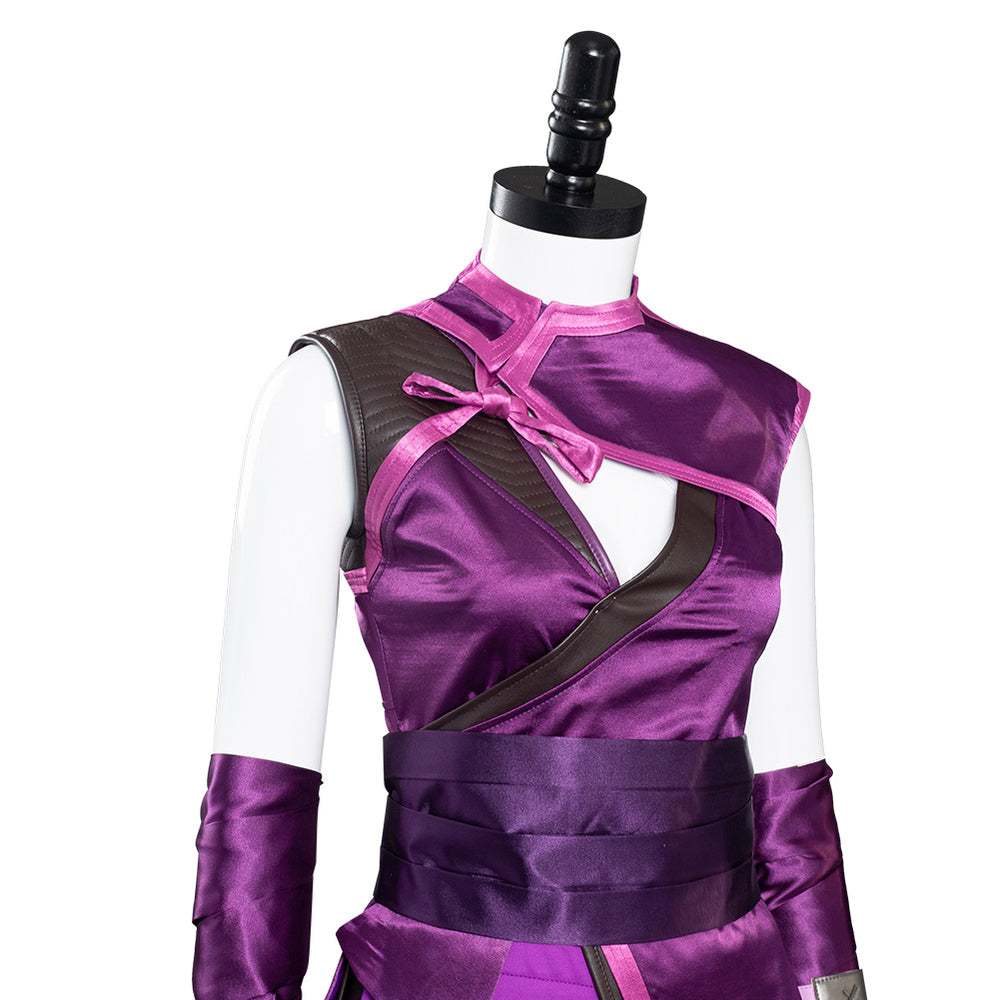 Mortal Kombat 11-Mileena Halloween Carnival Suit Cosplay Costume, image size:1000x1000