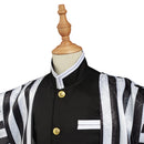 Iguro Obanai Kids Children Kimono Outfits Halloween Carnival Suit Cosplay Costume