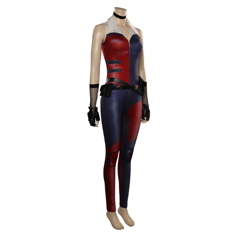 Mortal Kombat Harleen Cosplay Costume Outfits Halloween Carnival Party Suit