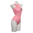 Grease: Rydell High Cheerleader Swimsuit Cosplay Costume Halloween Carnival Party Disguise Suit