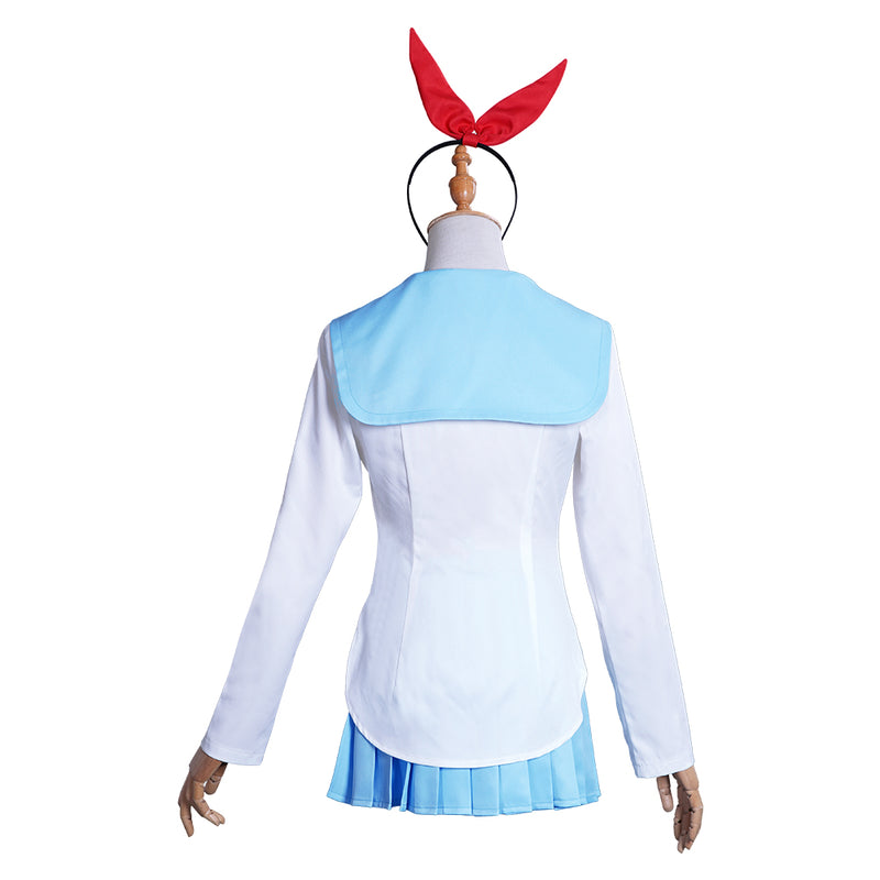 Nisekoi: False Love Chitoge Kirisaki Sailor Suit School Uniform Outfits Halloween Carnival Suit Cosplay Costume