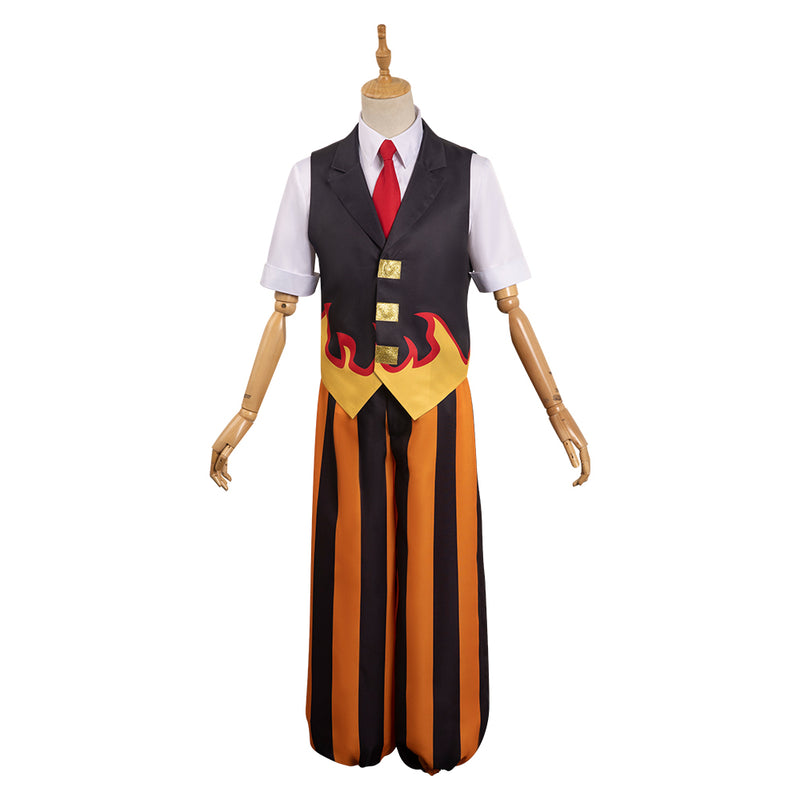Rengoku Kyoujurou Cosplay Costume Outfits Halloween Carnival Party Suit