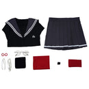 Super Danganronpa 2: Goodbye Desperate Academy-Peko Pekoyama School Uniform Dress Outfits Halloween Carnival Suit Cosplay Costume