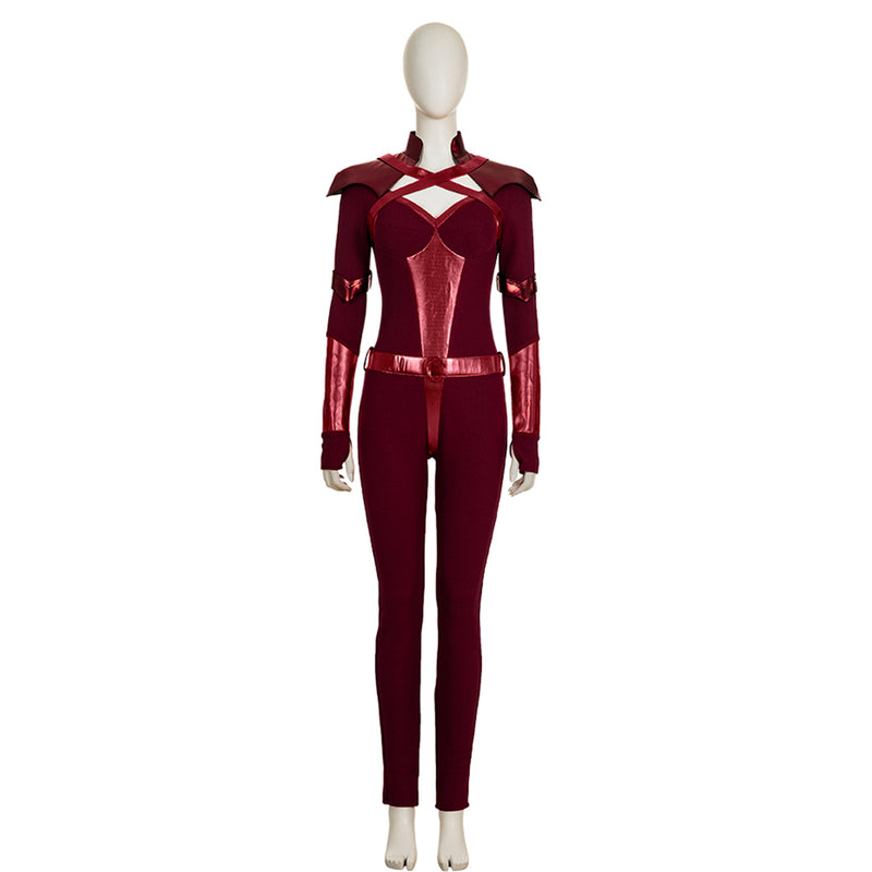 The Boys Crimson Countess Jumpsuit Outfits Halloween Carnival Suit Cosplay Costume