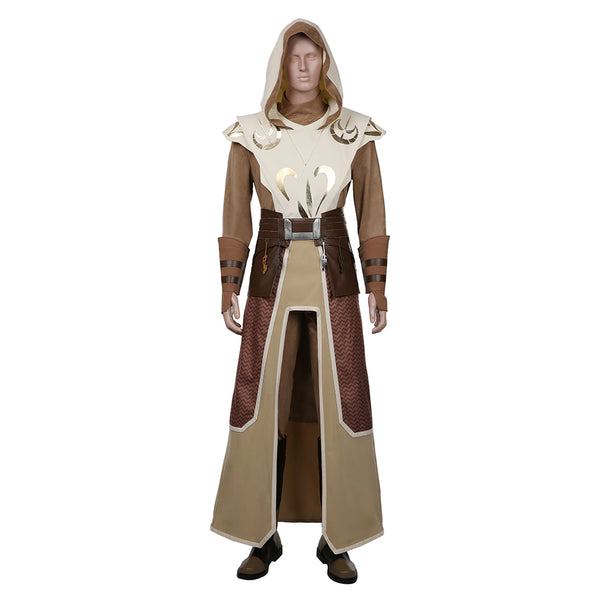 Jedi Temple Guard Coat Uniform Outfits Halloween Carnival Suit Cosplay Costume