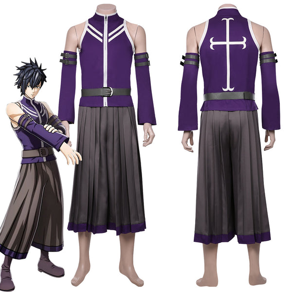 Game FAIRYTAIL 2020 Gray Fullbuster Suit Cosplay Costume