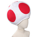 The Super Mario Bros. Movie Toad/KINOPIO Cosplay Hat Cap Winter Halloween Carnival Party Costume Props Xmas Gifts