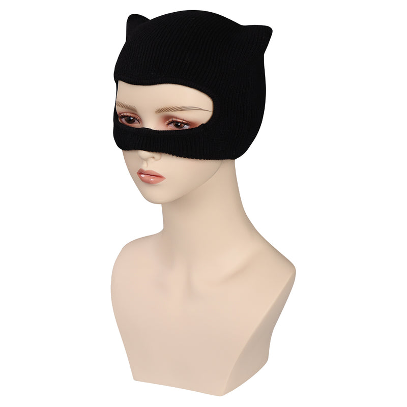 The Batman 2022 - Selina Kyle / Catwoman Mask Cosplay Knitted Masks Cosplay Props