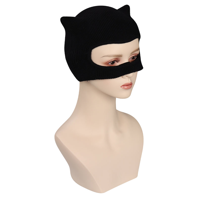 The Batman 2022 - Selina Kyle / Catwoman Mask Cosplay Knitted Masks Cosplay Props