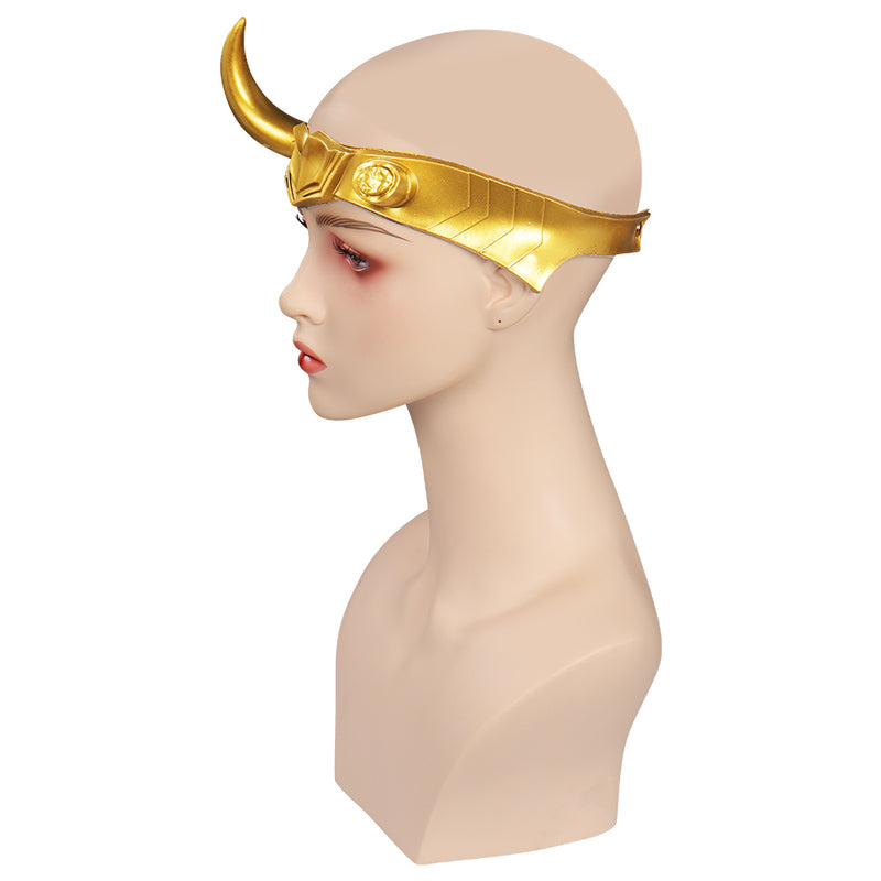 Lady Loki Sylvie Mask Cosplay Latex Masks Helmet Masquerade Halloween Party Costume Props