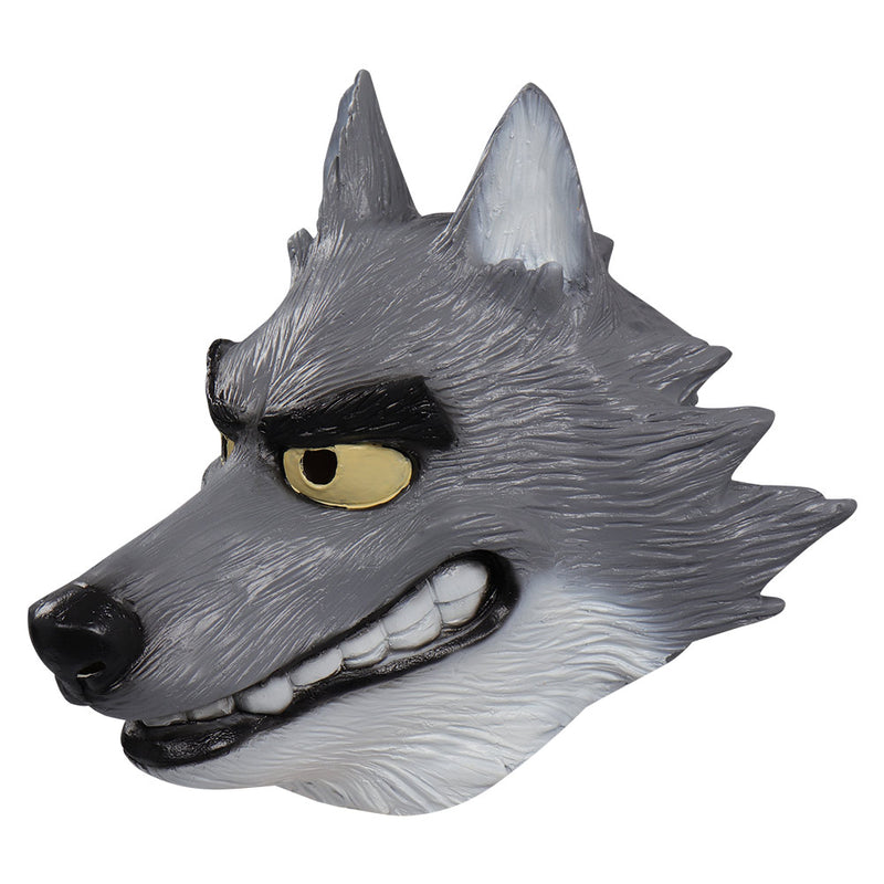 The Bad Guys: Mr. Wolf Mask Cosplay Latex Masks Halloween Party Props
