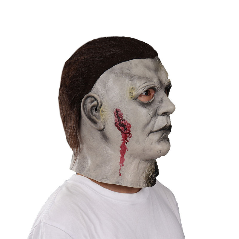 Halloween Michael Myers Mask Burn Scar Version Cosplay Latex Masks Helmet Costume Props