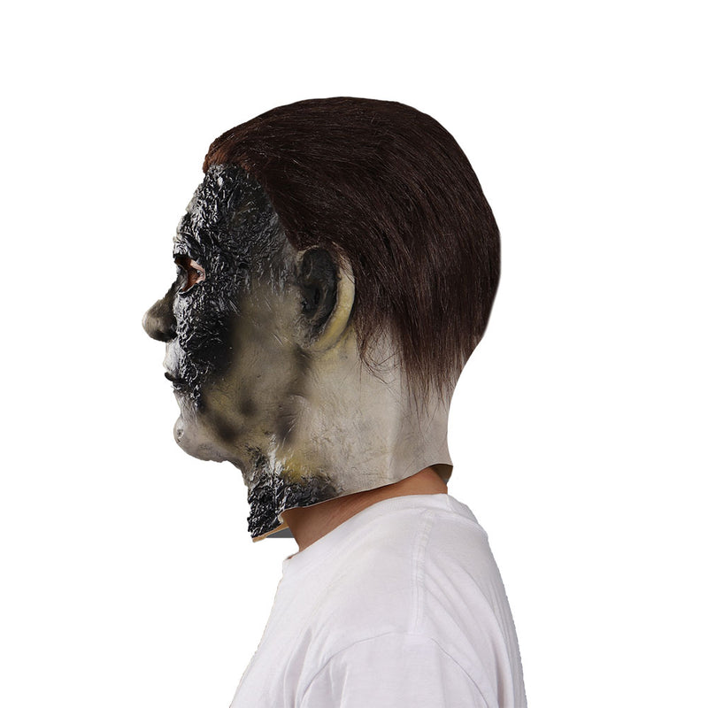 Halloween Michael Myers Mask Burn Scar Version Cosplay Latex Masks Helmet Costume Props