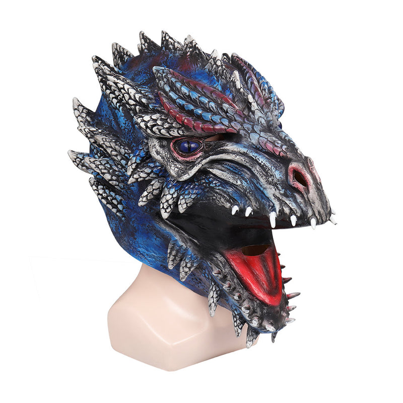 House of the Dragon Dragon Mask Cosplay Latex Masks Helmet Costume Props