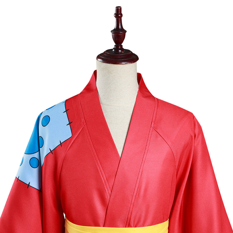 One Piece Halloween Carnival Suit Wano Country Monkey D. Luffy Cosplay –