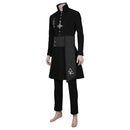 Ghost B.C. Nameless Ghoul Black Coat Props Halloween Full Set Cosplay Costume
