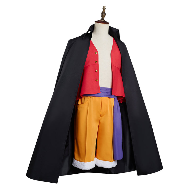One Piece Monkey D. Luffy Outfits Halloween Carnival Suit Cosplay Costume