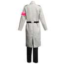 Army White Uniform Outfits Halloween Carnival Suit Cosplay Costume