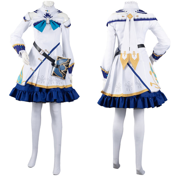 Genshin Impact Barbara Dress Outfits Halloween Carnival Suit Cosplay Costume