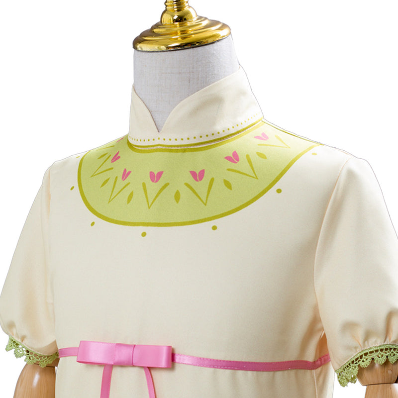 Frozen 2 Princess Anna Fancy Dress For Kids Children Girls Cosplay Costume
