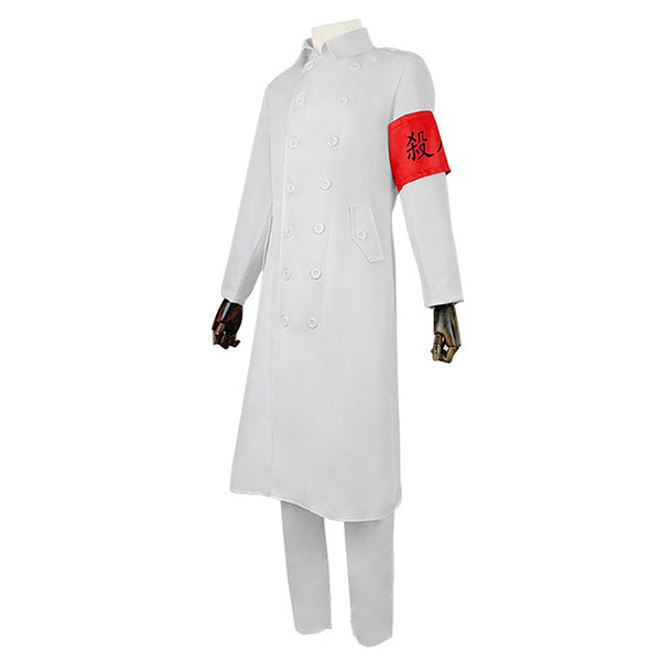 Tokyo Manji Gang White Uniform Outfits Cosplay Costume