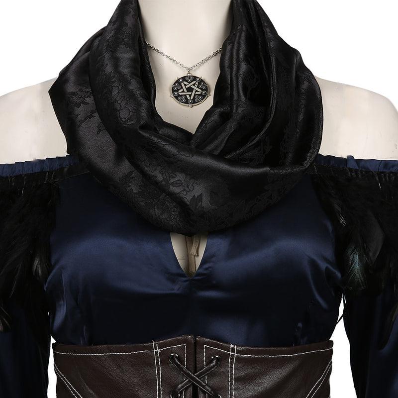 The Witcher 3: Wild Hunt Yennefer Top Skirt Outfits Halloween Carnival Suit Cosplay Costume