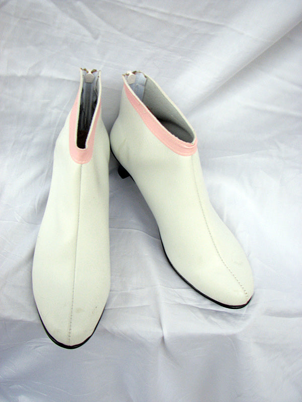 Gundam Seed Lacus Cosplay Boots Shoes Custom Made