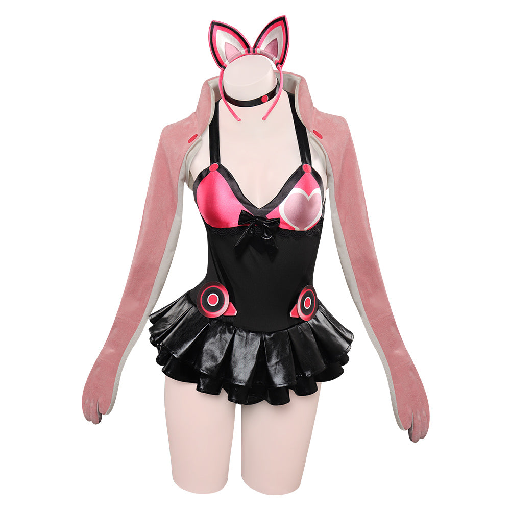 Tekken 7 Lucky Chloe Sexy Cosplay Costume Outfits Halloween Carnival P