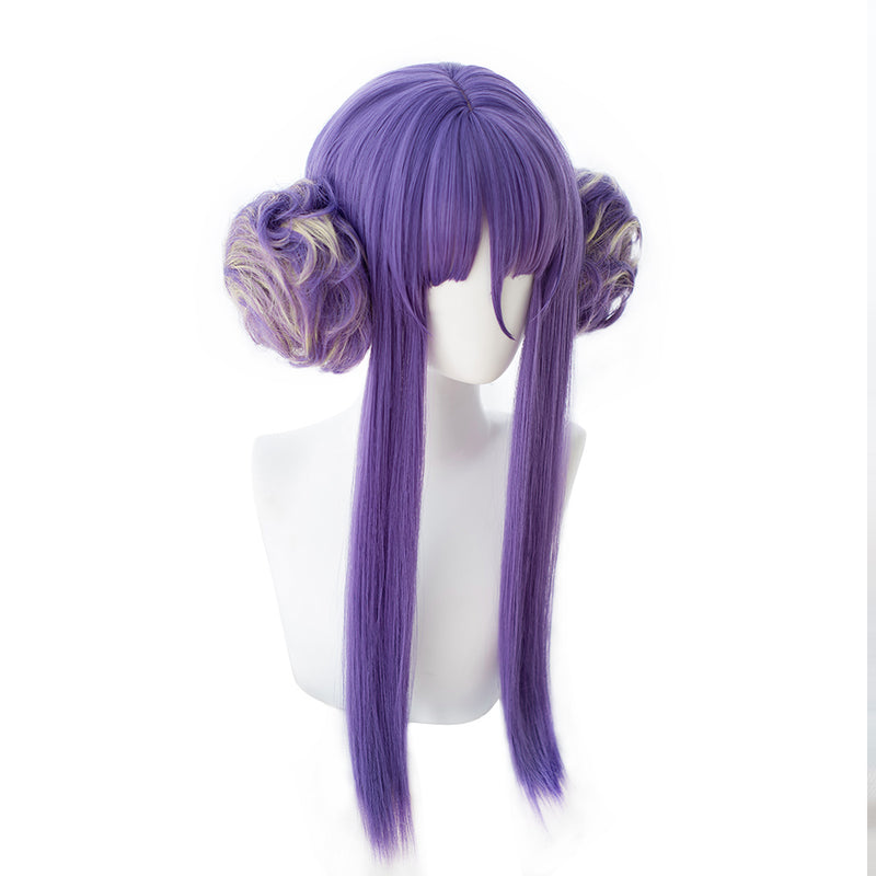 Fate/Grand Order Nitocris kimono Cosplay Wig Purple Long Wig