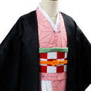Kids Children Kamado Nezuko Uniform Outfit Cosplay Costume