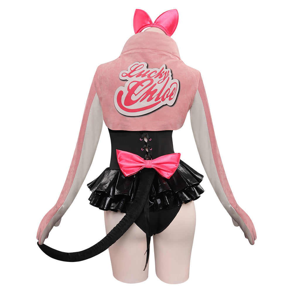 Tekken 7 Lucky Chloe Sexy Cosplay Costume Outfits Halloween Carnival P