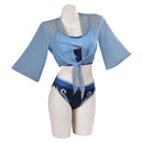 Valorant JETT Cosplay Costume Jumpsuit Swimsuit Cloak Outfits Halloween Carnival Party Suit
