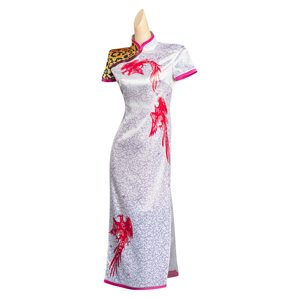 Hell's Paradise Jigoku Raku Sagiri Cosplay Costume Cheongsam Dress Hal