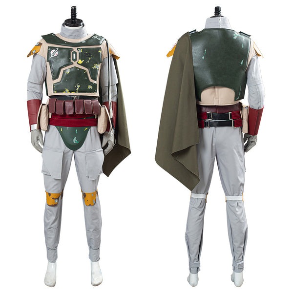 SW The Book of Boba Fett Halloween Carnival Suit Cosplay Costume