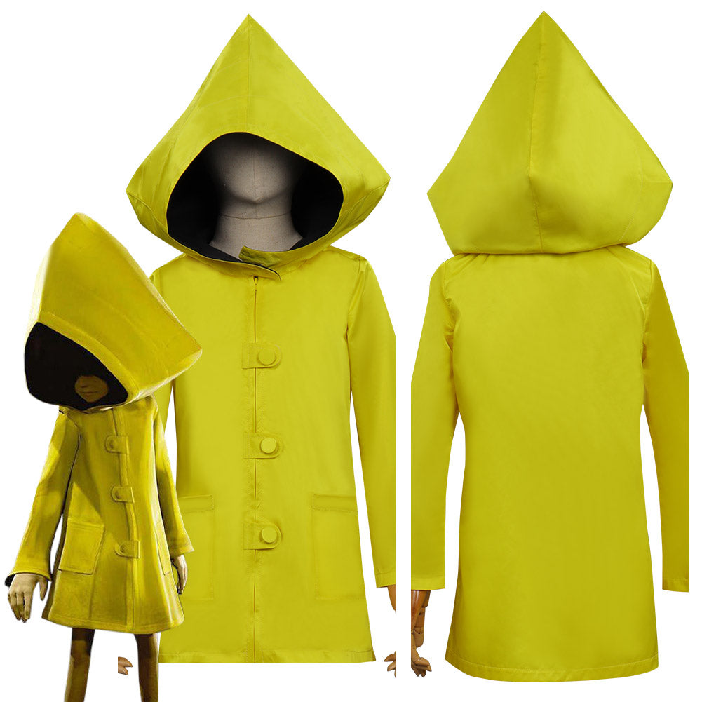 Little Nightmares Mono Cosplay Costume Coat Halloween Outfit Jacket Full  Set